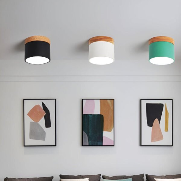 LichtKunst - PastelGlow LED Deckenlampe Modernes Design - Image 2