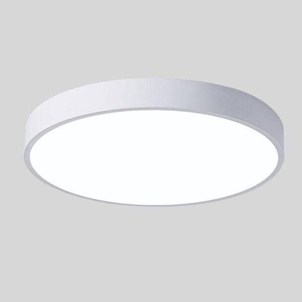 Nordic Macaron Runde Deckenlampe Holz LED Ø30 cm - Image 12