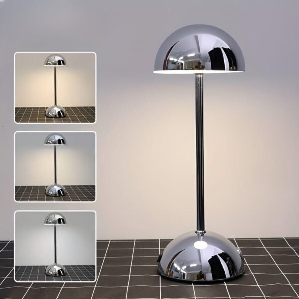 Dimmbar Touch-Pilzlampe Aus Metall - GlanzLicht Elegant - Image 9