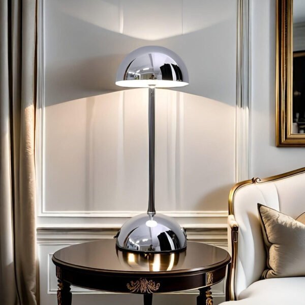 Dimmbar Touch-Pilzlampe Aus Metall - GlanzLicht Elegant - Image 4