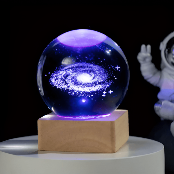 SternenZauber - LED Galaxie Kristallkugel für Entspannung - Image 5