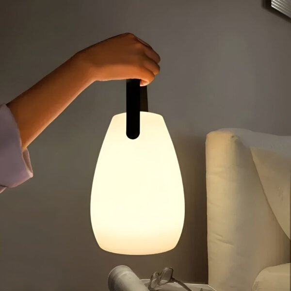 LumiGlow Tischlampe – Kabellos, Wasserdicht, Farbwechsel LED - Image 4