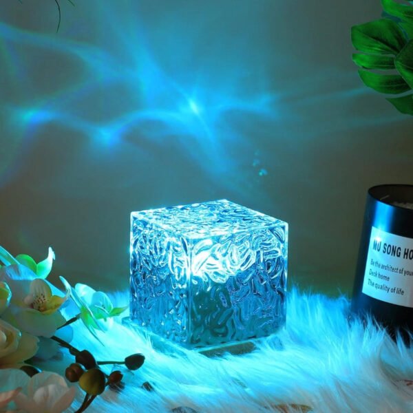 Lumos - Elegante Wandlampe Mit Farbwechsel Und Holzsockel - Image 3