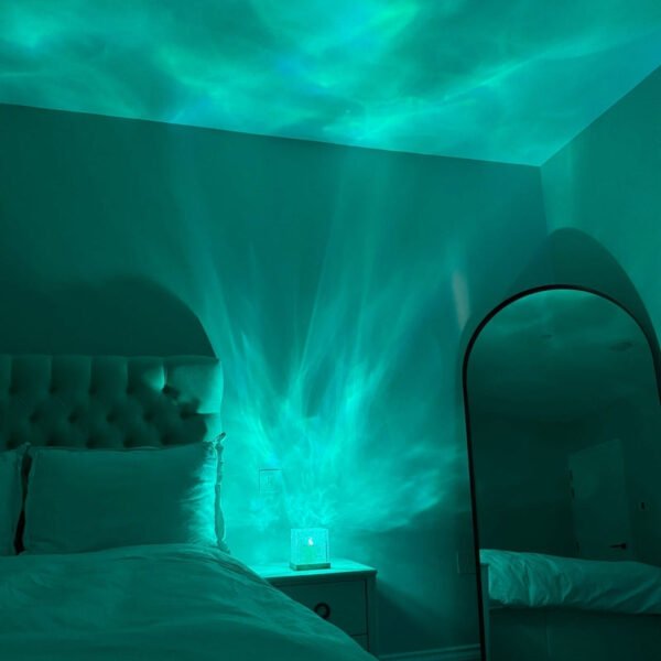 Lumos - Elegante Wandlampe Mit Farbwechsel Und Holzsockel - Image 5