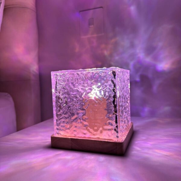 Lumos - Elegante Wandlampe Mit Farbwechsel Und Holzsockel - Image 11