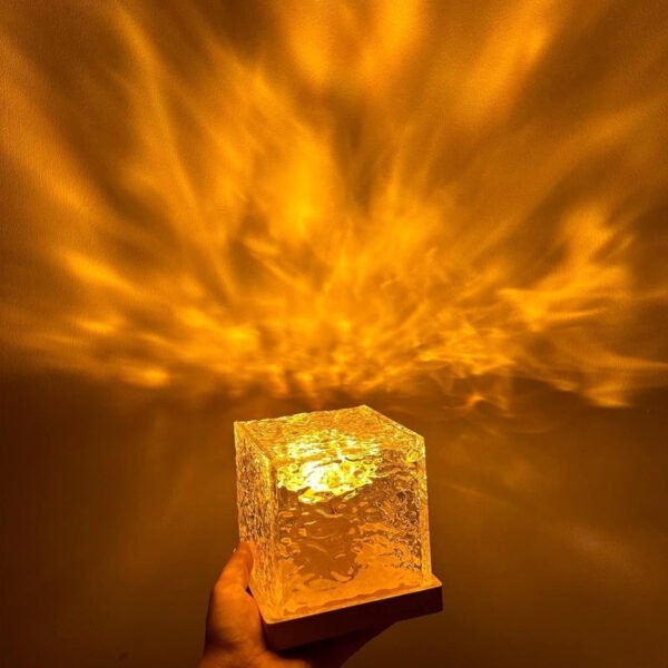 Lumos - Elegante Wandlampe Mit Farbwechsel Und Holzsockel - Image 8