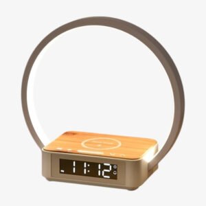 SmartGlow - LED-Lampe mit Wecker und Qi-Ladestation