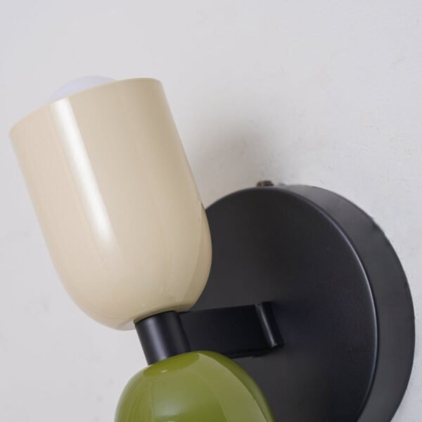 Vintage Doppelte Kopf Wandlampe Metall für Kreative Home Deco - Image 15