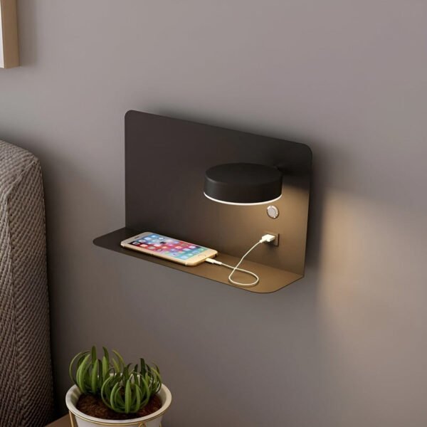 PowerGlow LED-Wandlampe Mit USB-Ladefunktion Modern 20cm - Image 5