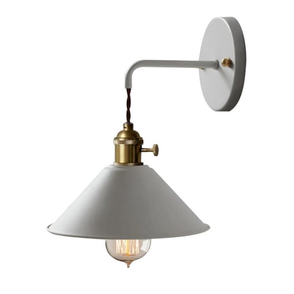VintageStyle - Kegelförmige Metall Wandleuchte für Wohnzimmer - Image 15