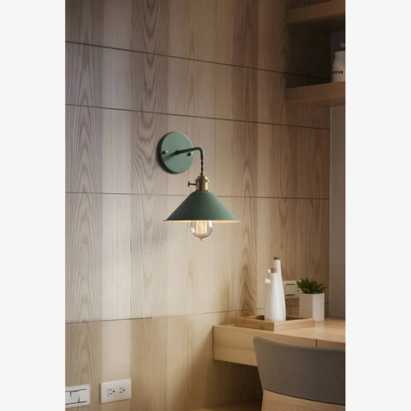 VintageStyle - Kegelförmige Metall Wandleuchte für Wohnzimmer - Image 11