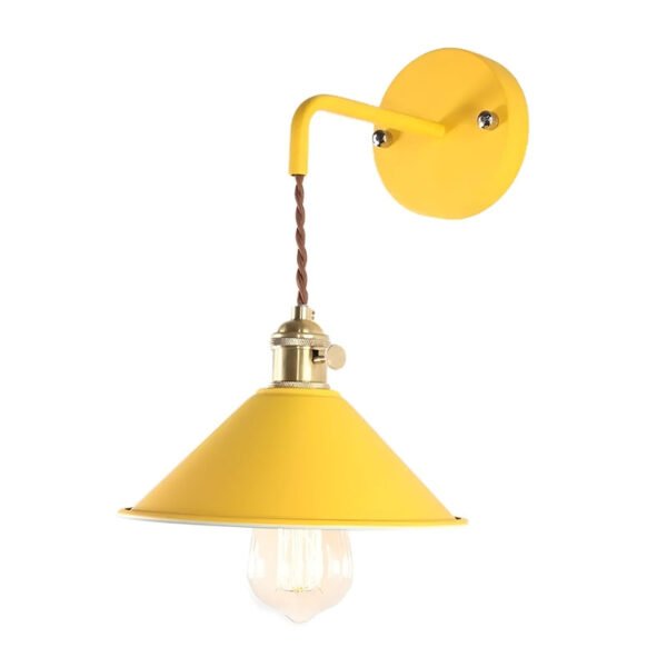 VintageStyle - Kegelförmige Metall Wandleuchte für Wohnzimmer - Image 14