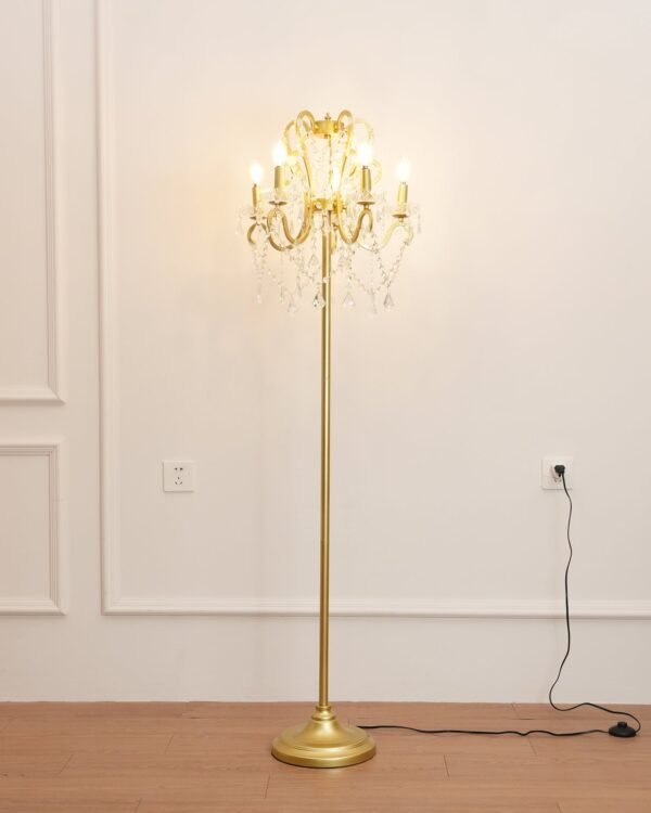 Glanzvolle Kristall Stehlampe 53cm für Elegantes Wohnen - Image 7