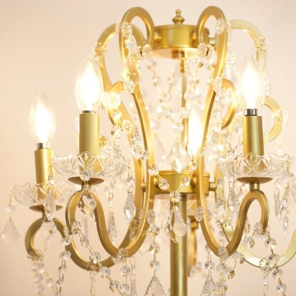 Glanzvolle Kristall Stehlampe 53cm für Elegantes Wohnen - Image 16
