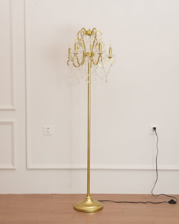 Glanzvolle Kristall Stehlampe 53cm für Elegantes Wohnen - Image 6