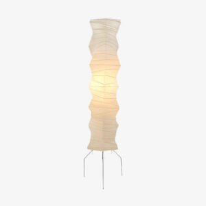 Lichtzauber - Akari UF4-33N Stehlampe aus Papier und Metall