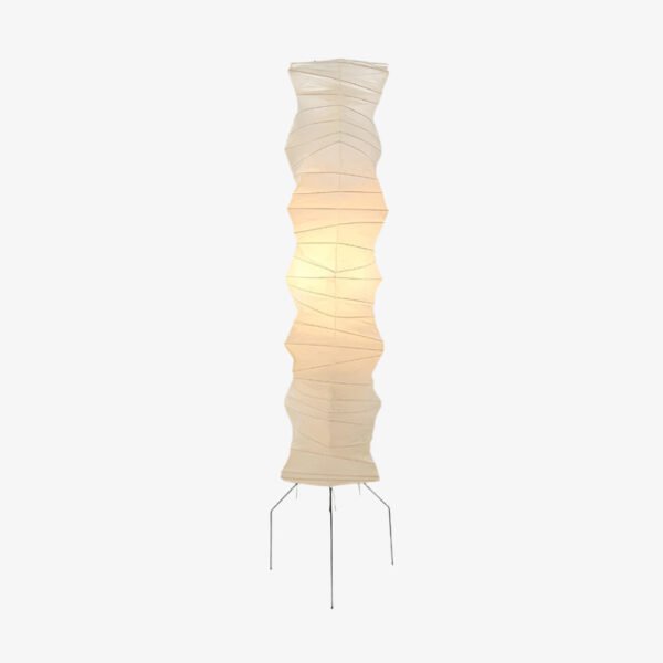 Lichtzauber - Akari UF4-33N Stehlampe aus Papier und Metall