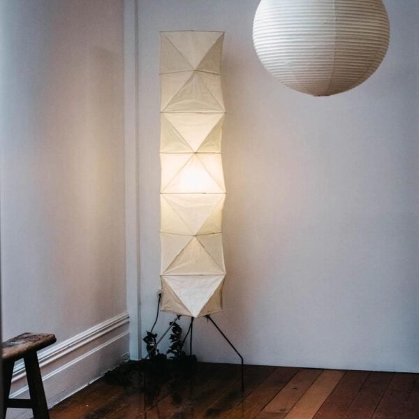 Lichtzauber - Akari UF4-33N Stehlampe aus Papier und Metall - Image 3