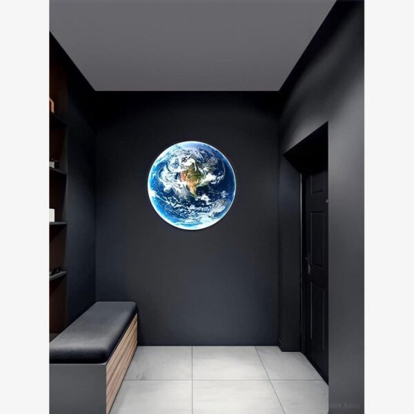 Aurum - Wandleuchte LED Circle Galaxy mit 9 Planetendesigns - Image 6